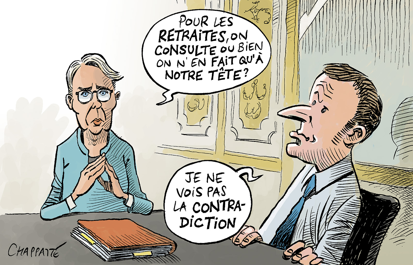 En même temps Globecartoon Political Cartoons Patrick Chappatte