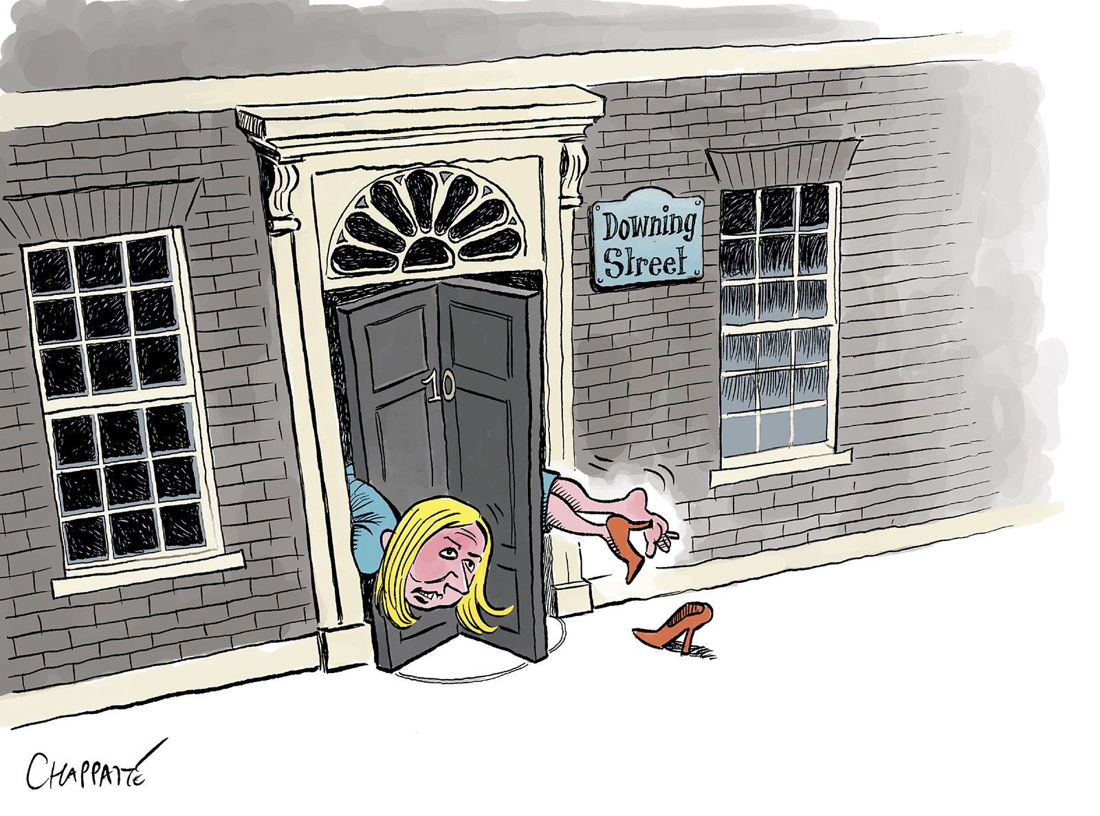 Liz Truss Is Out Globecartoon Political Cartoons Patrick Chappatte 