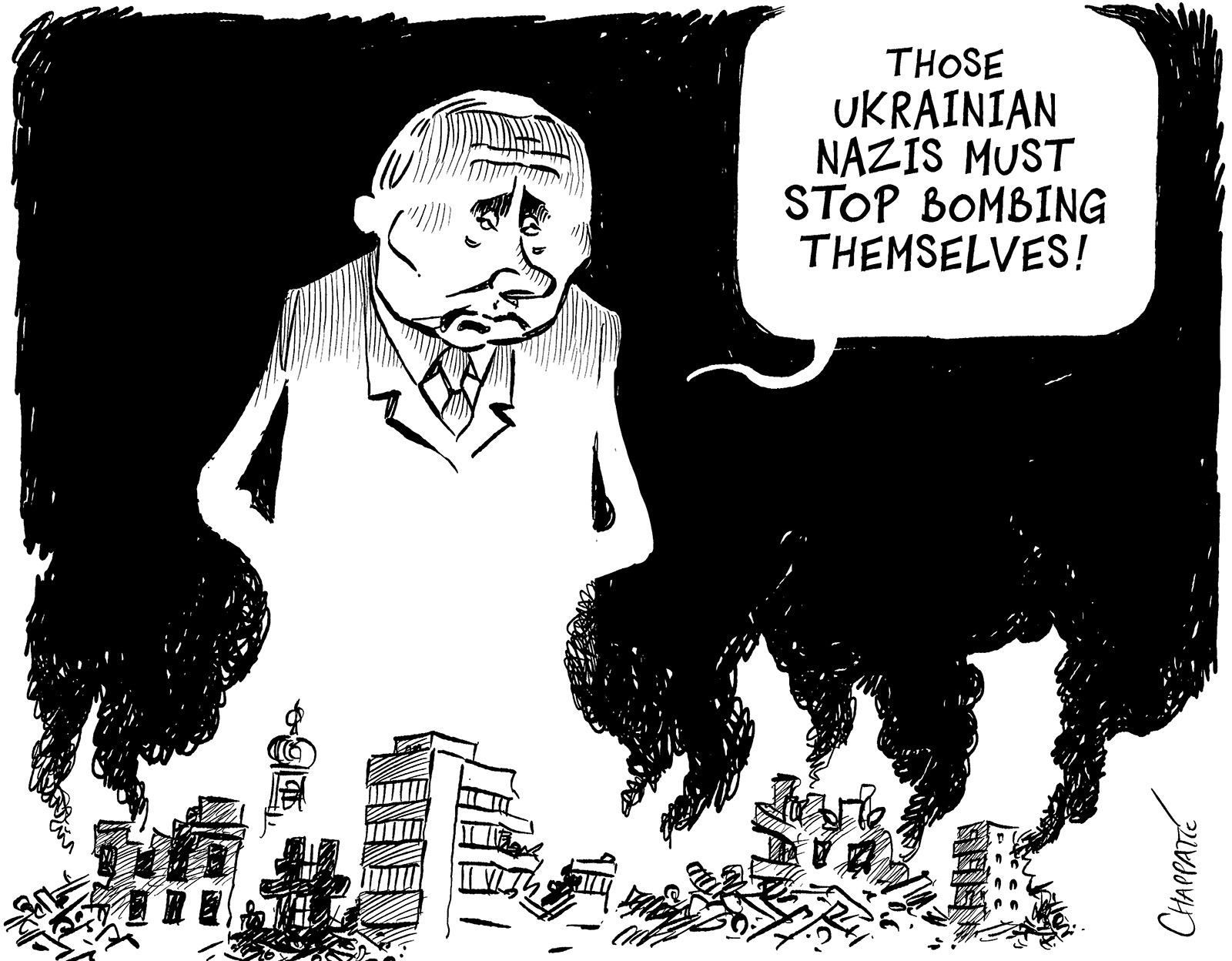 Stop War Crimes Globecartoon Political Cartoons Patrick Chappatte