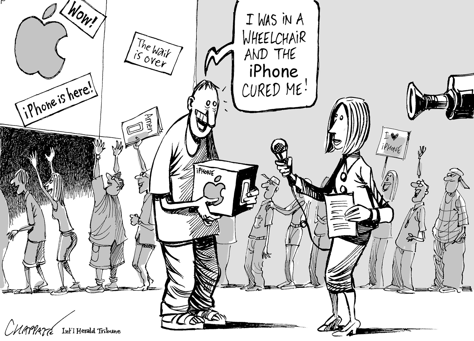 IPhone Globecartoon Political Cartoons Patrick Chappatte