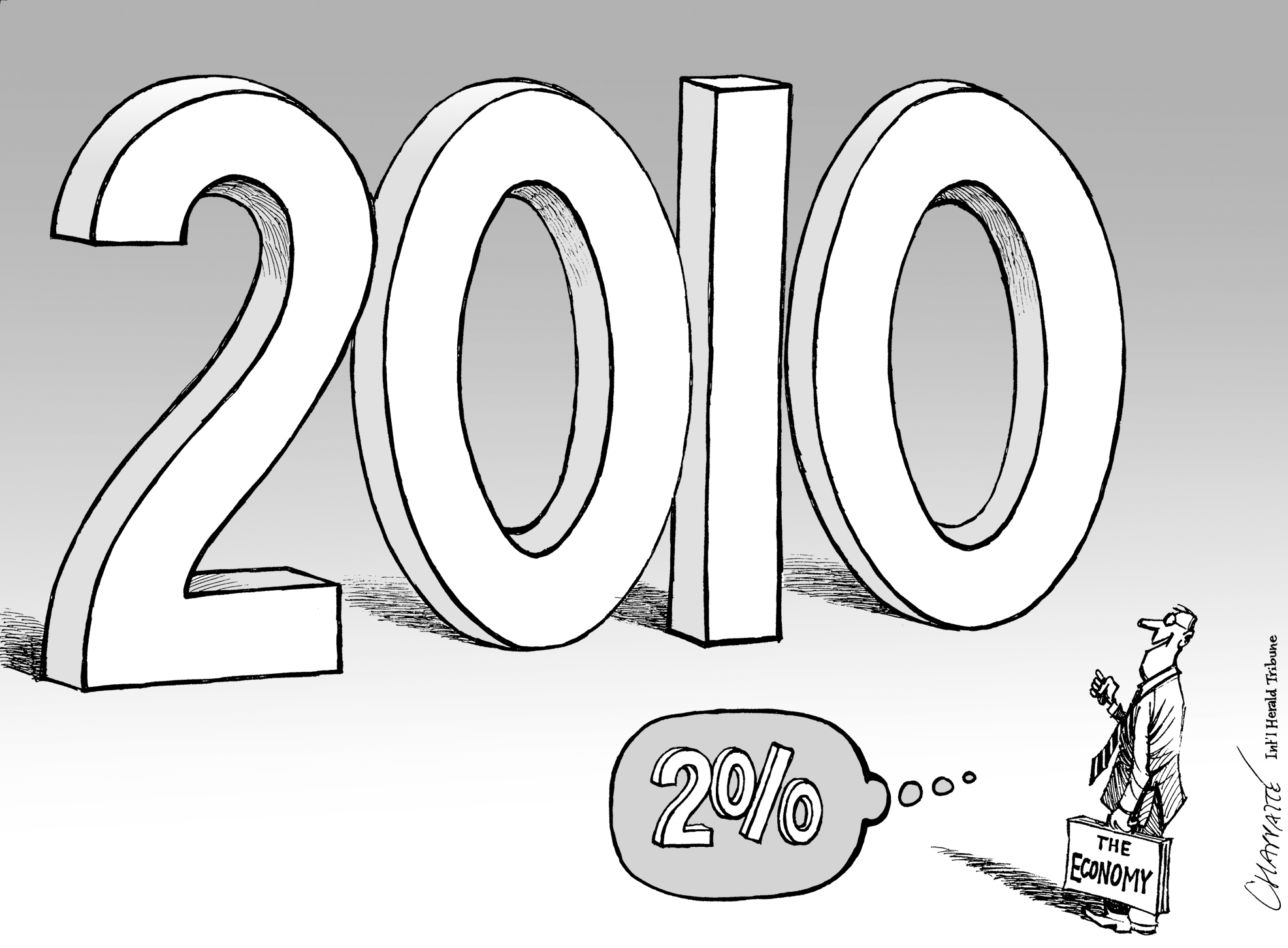 Happy New Year Globecartoon Political Cartoons Patrick Chappatte