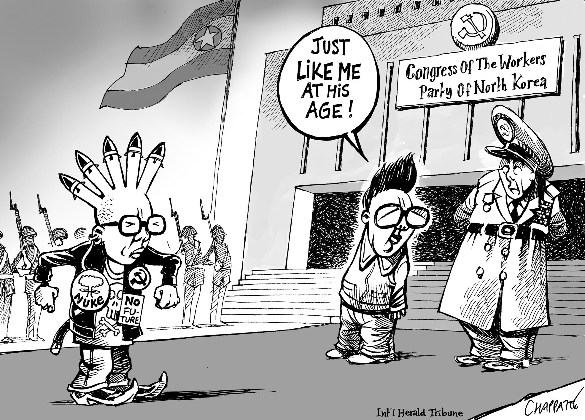 Succession In North Korea Globecartoon Political Cartoons Patrick