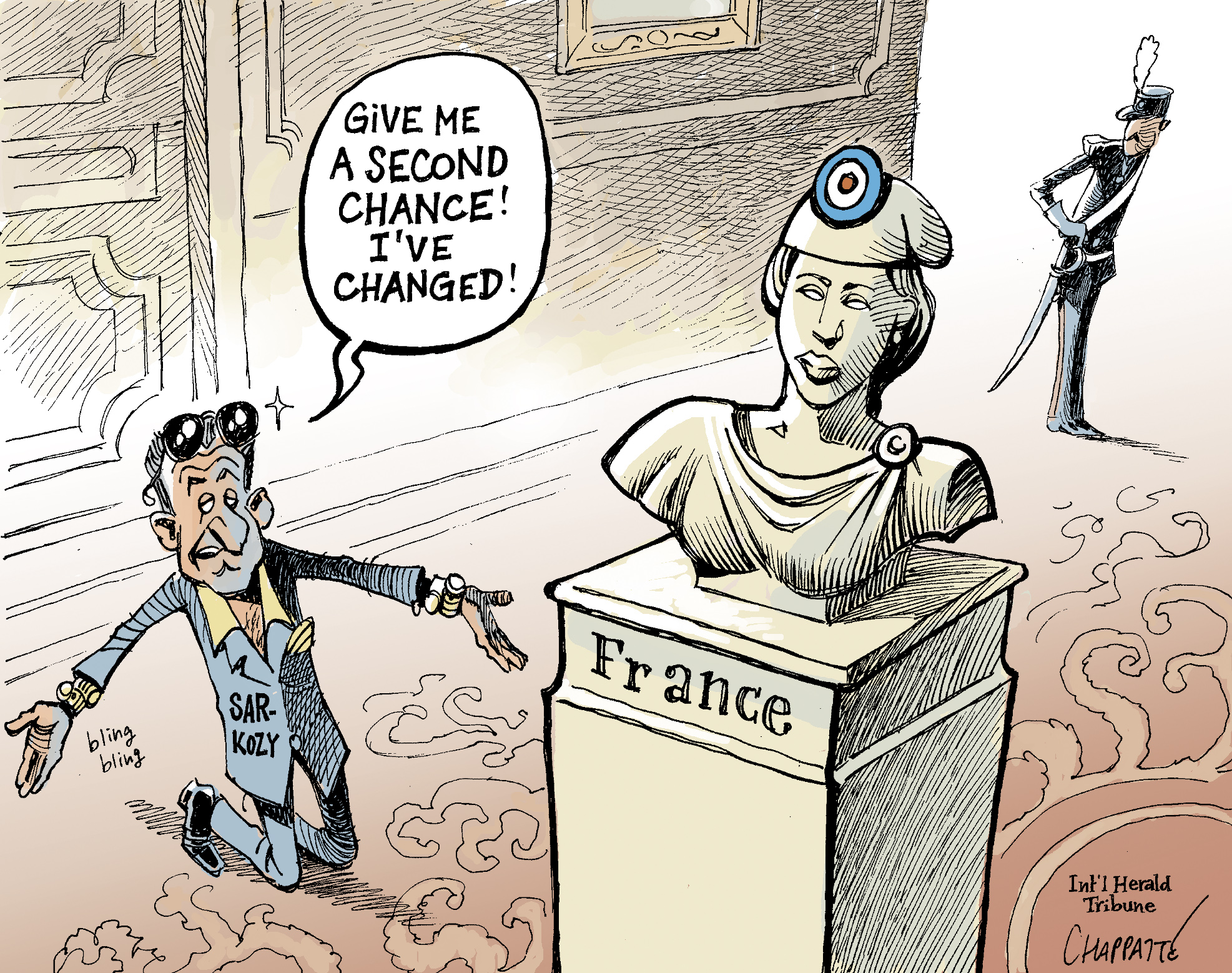 Will France Re Elect Sarkozy Globecartoon Political Cartoons