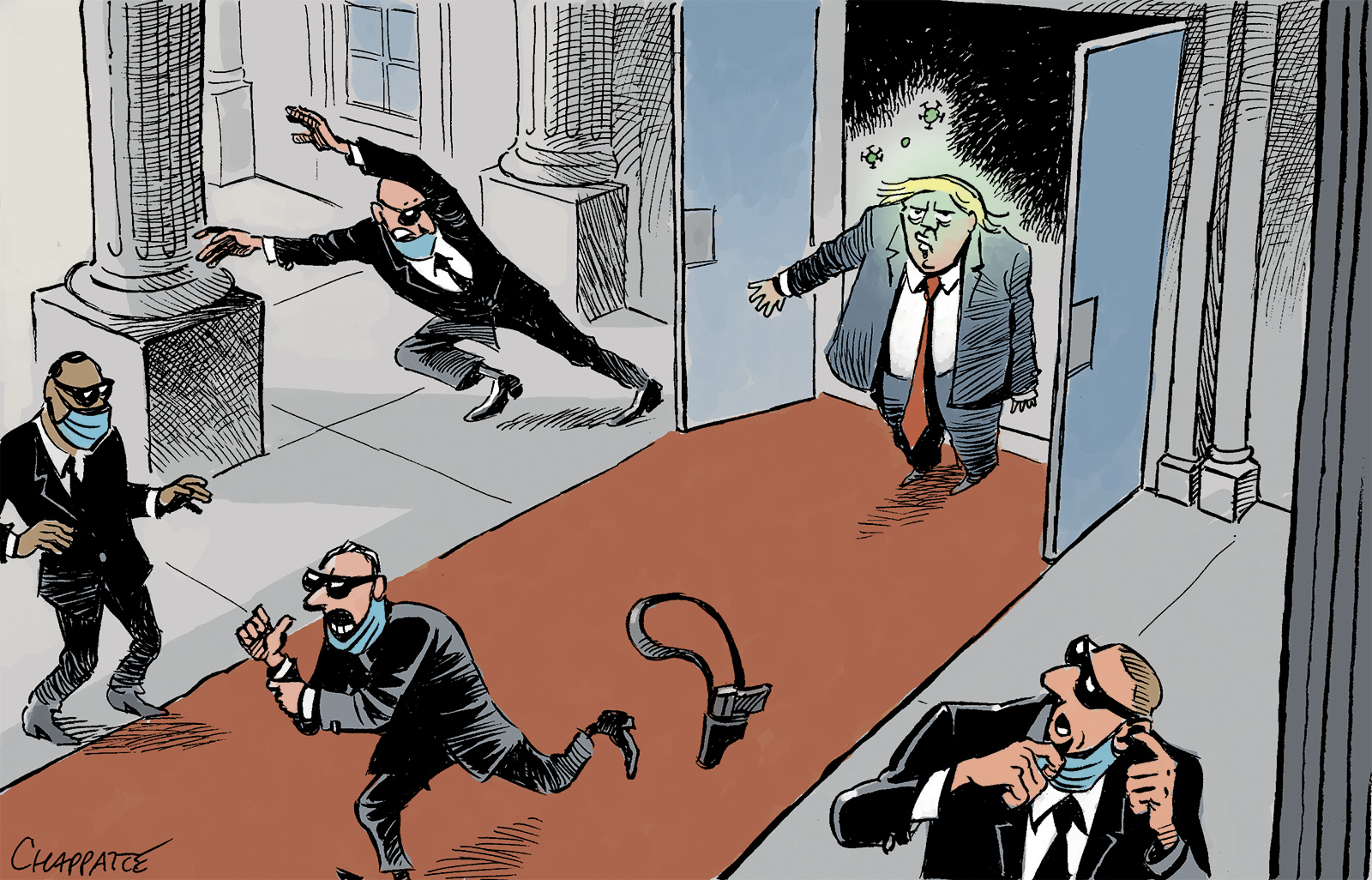 Trump Le Retour Globecartoon Political Cartoons Patrick Chappatte