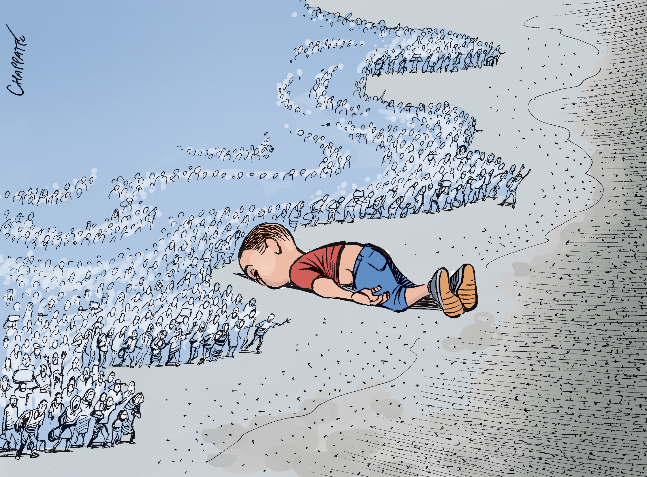 After The Aylan Scandal Globecartoon Political Cartoons Patrick