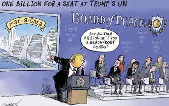 Trump introduces his own UN