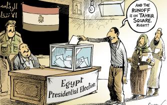 Egyptians elect their president