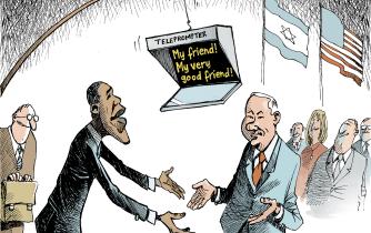 Obma and Netanyahu make friends