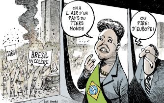Manifestations au Brésil