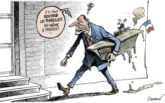 Chirac rapatrie le Clémenceau
