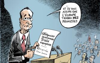 Hollande veut changer l'Europe