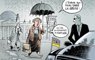 Merkel et la Grèce