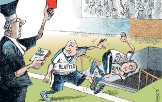 Blatter and Platini suspended from FIFA
