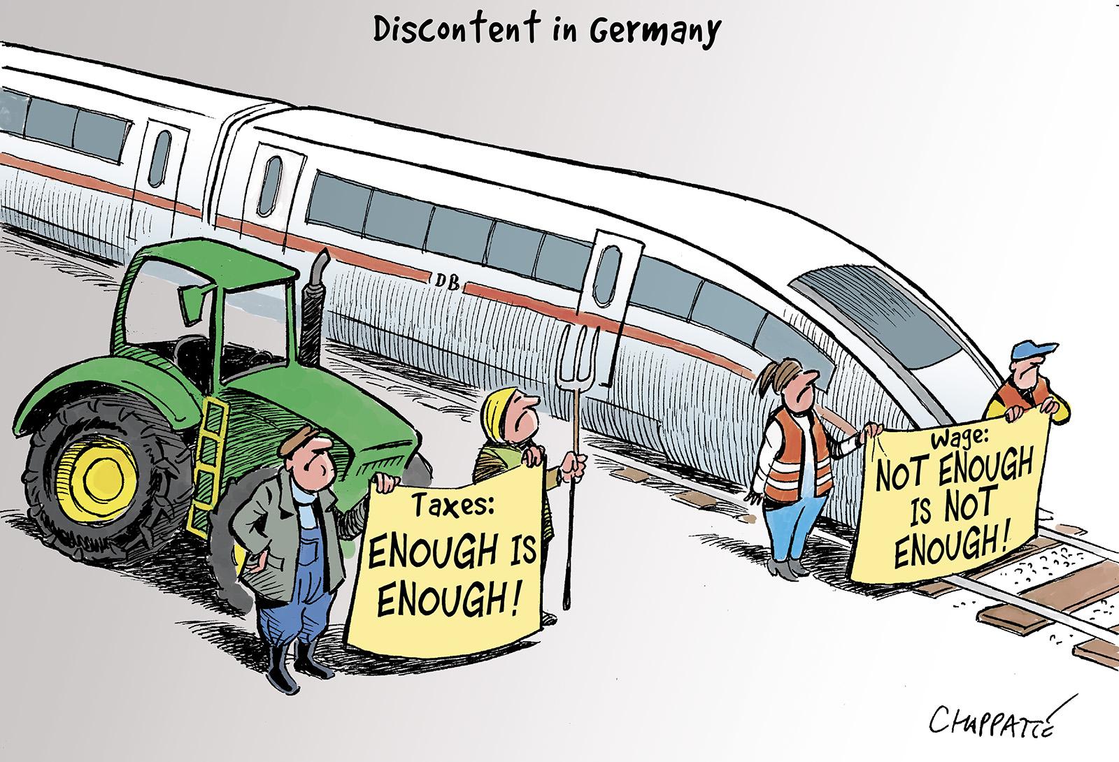 Discontent in Germany