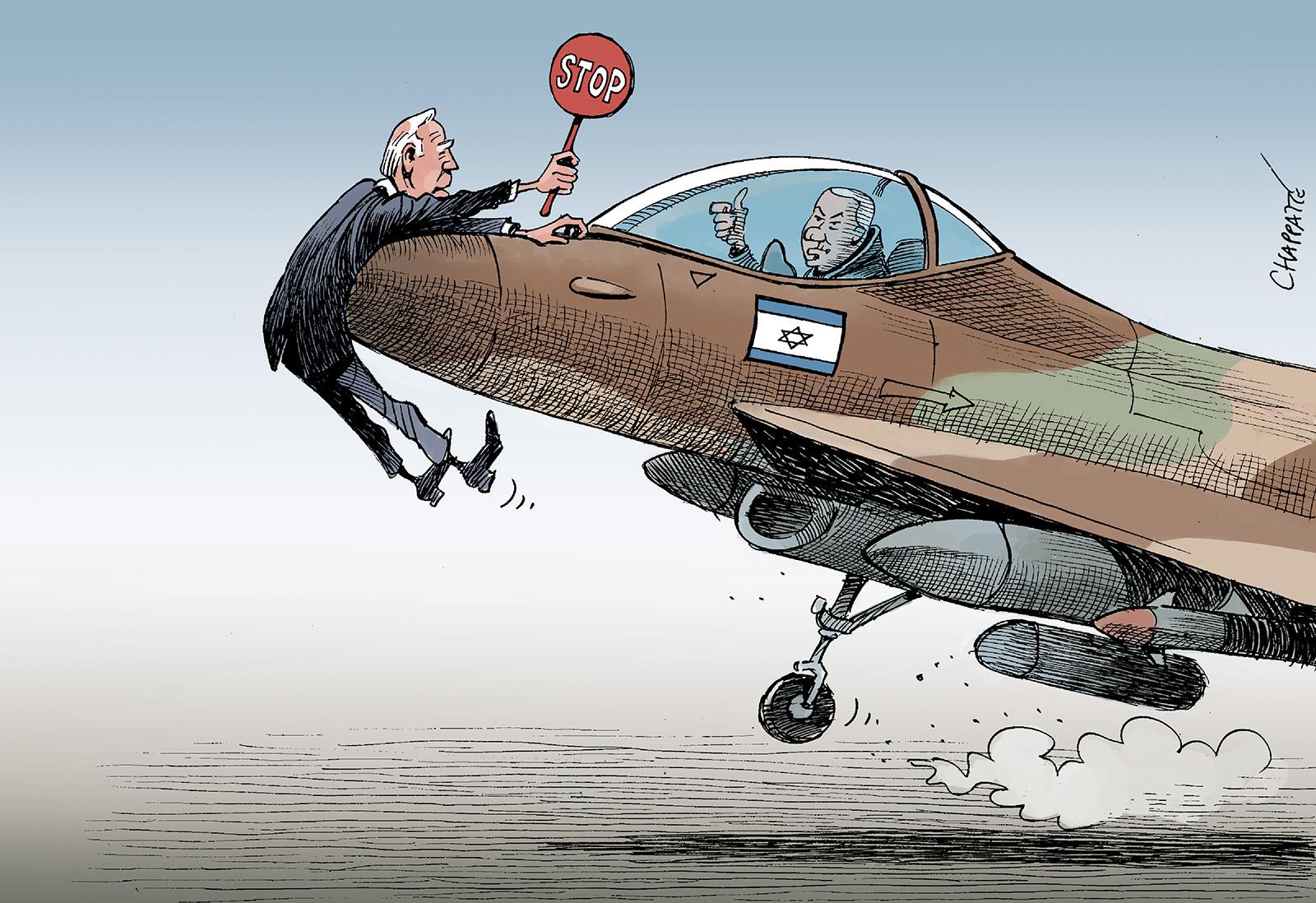 When Biden wants to slow Netanyahu down