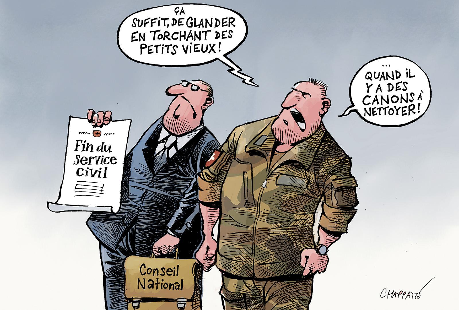 Vers la fin du service civil?