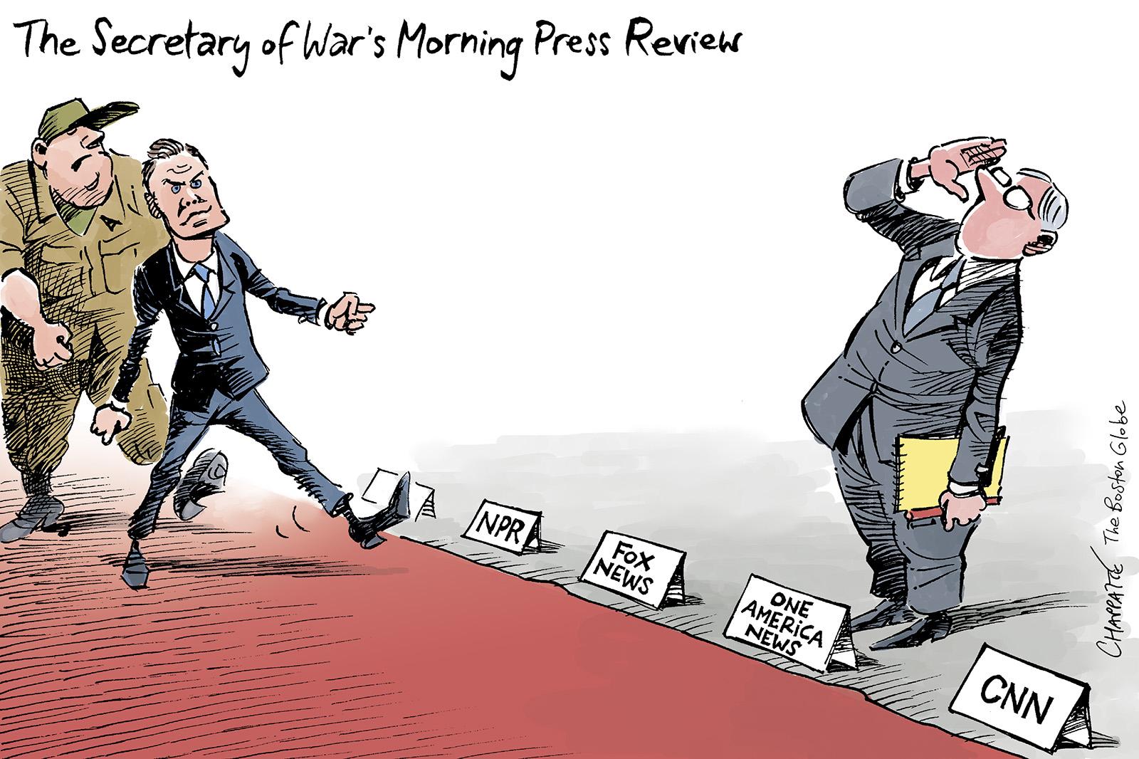 Most media refuse Pentagon new rules
