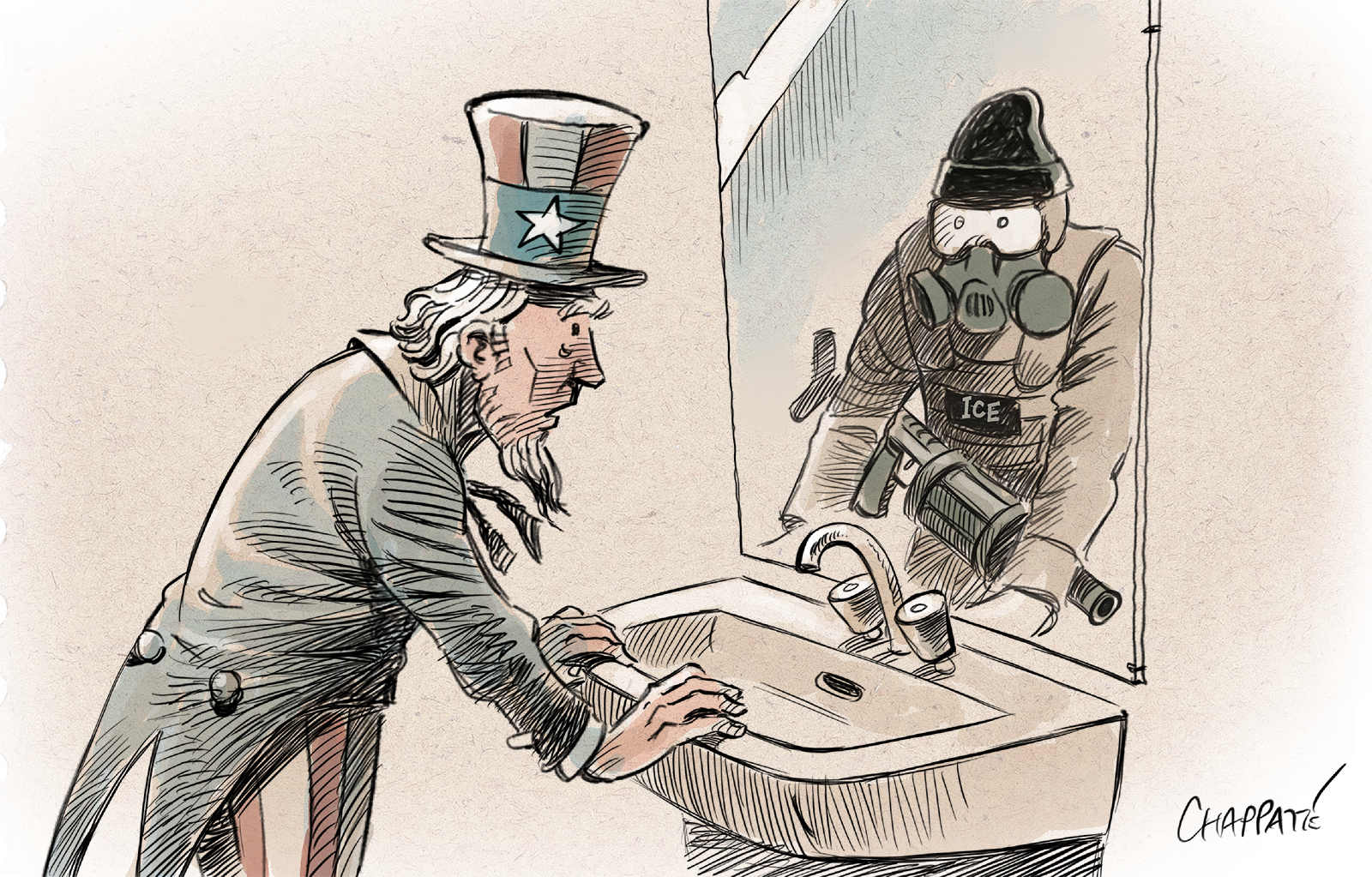 The US in its mirror