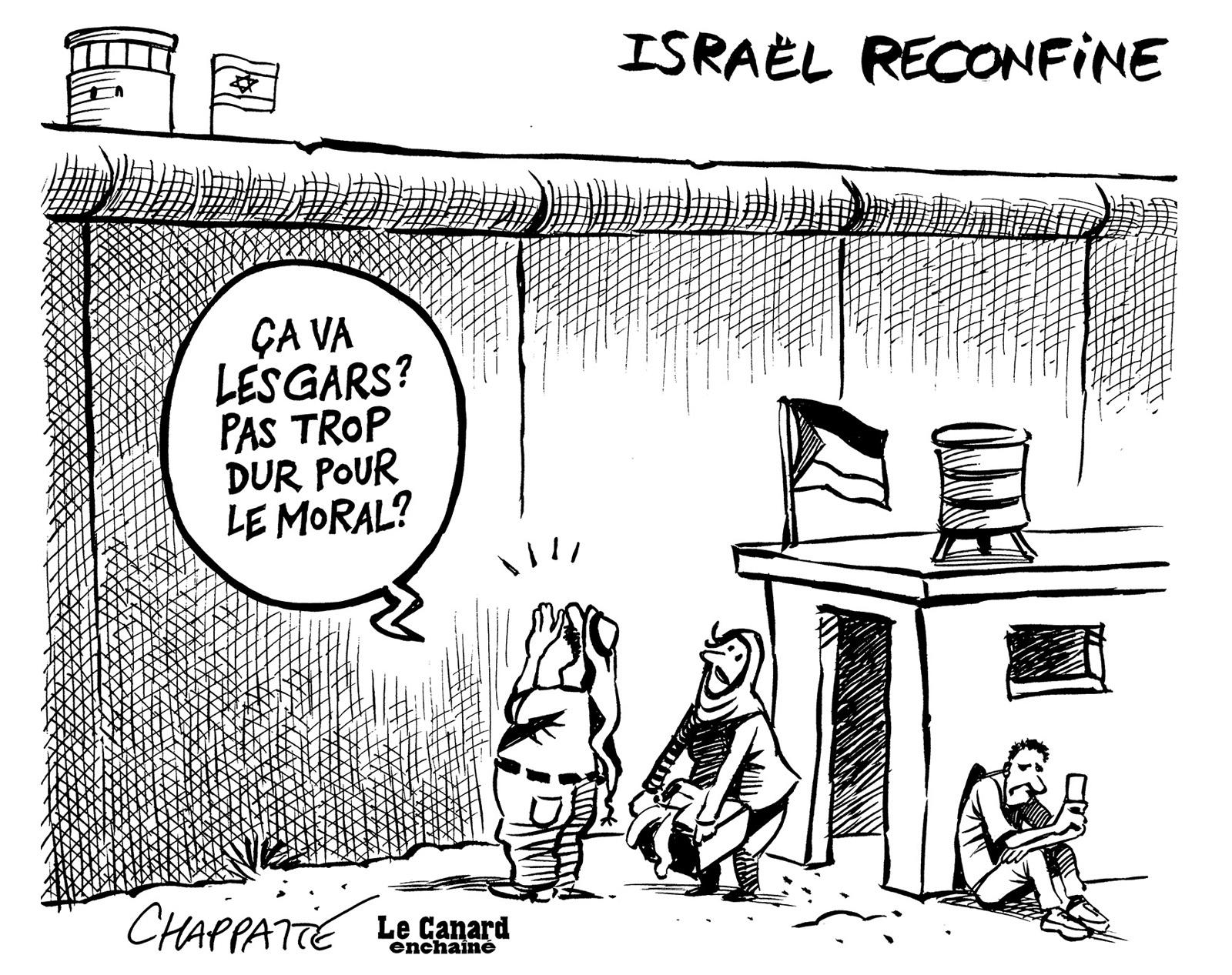Israël reconfine