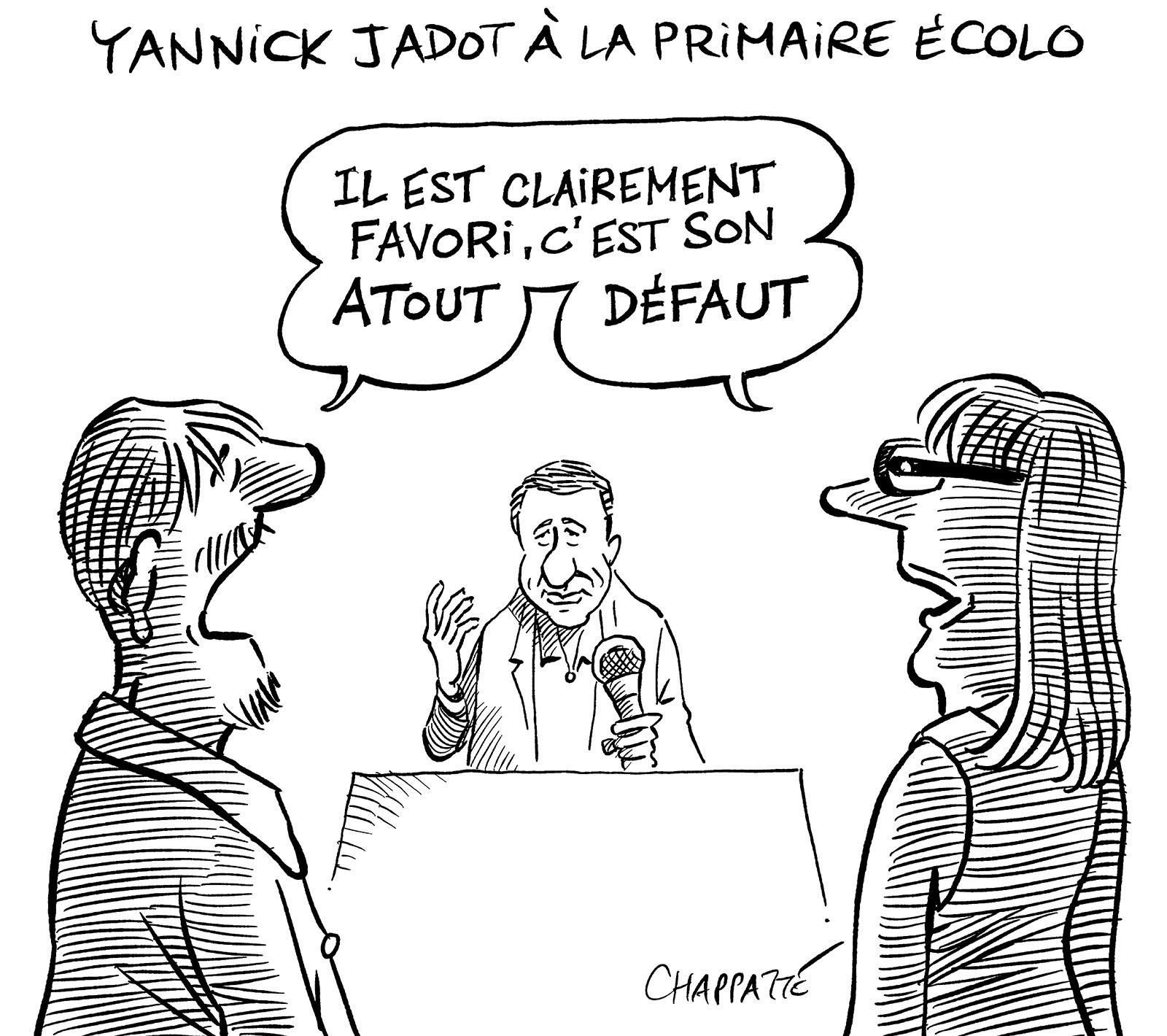 Yannick Jadot à la primaire écolo