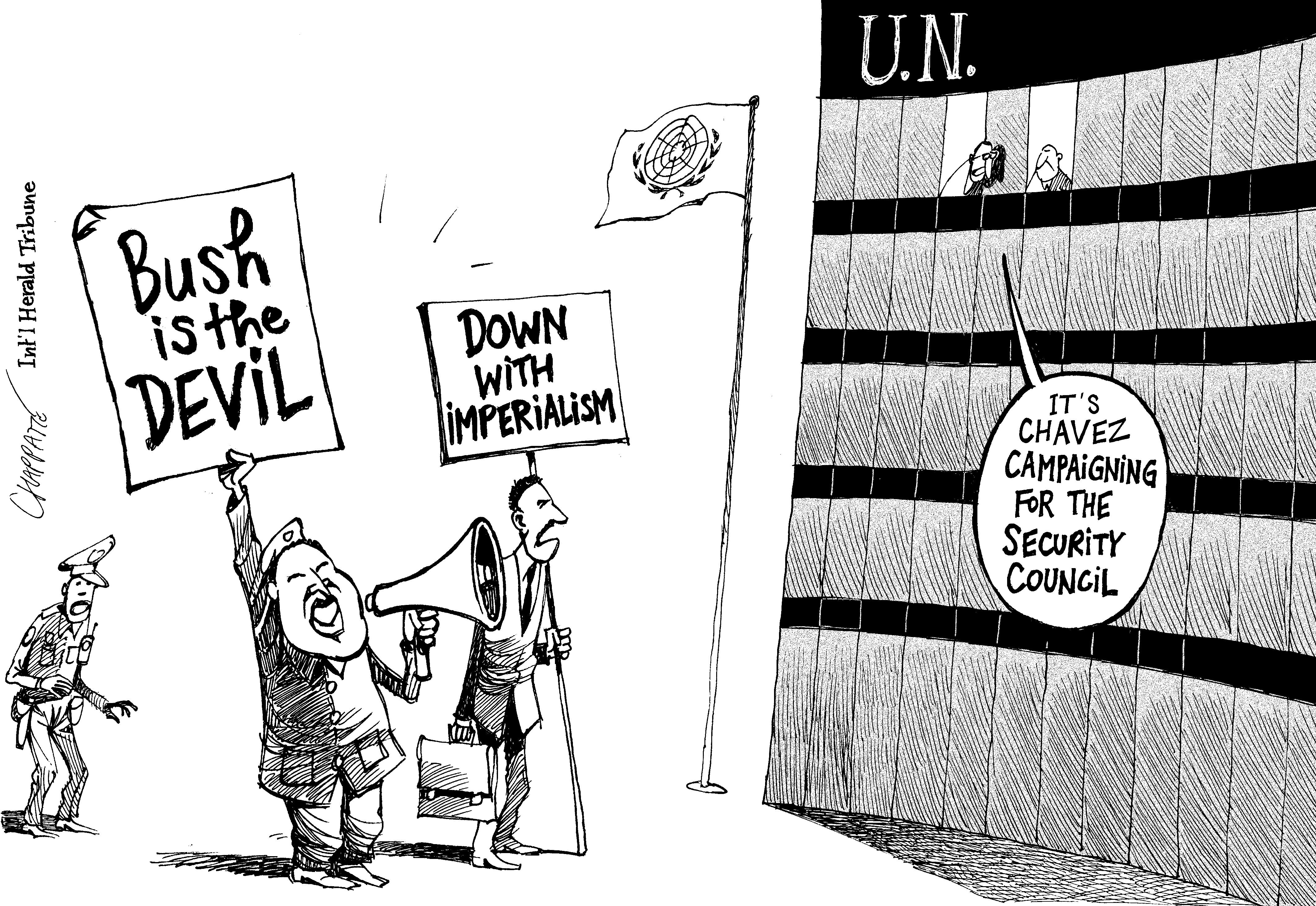 Fight at the UN