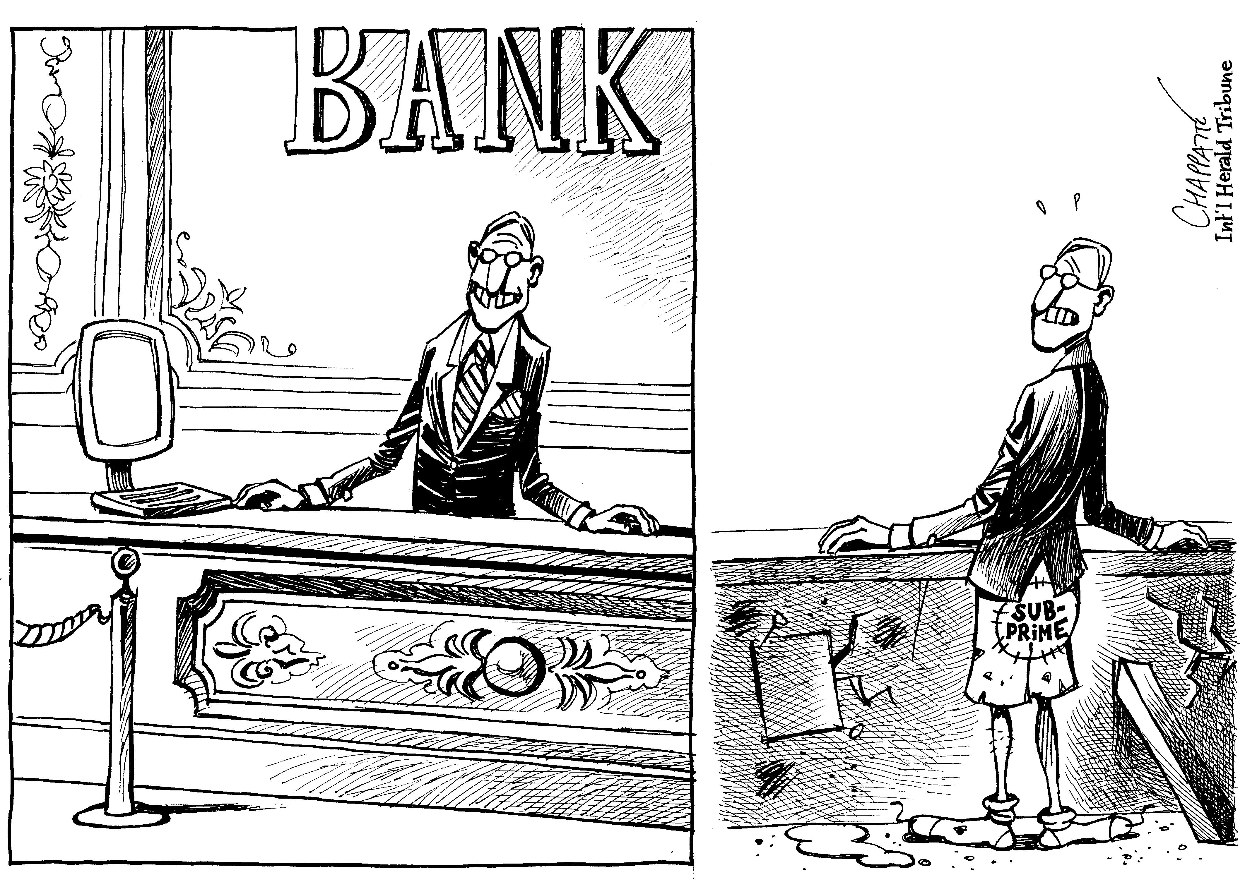 Banks caught in the subprime mess