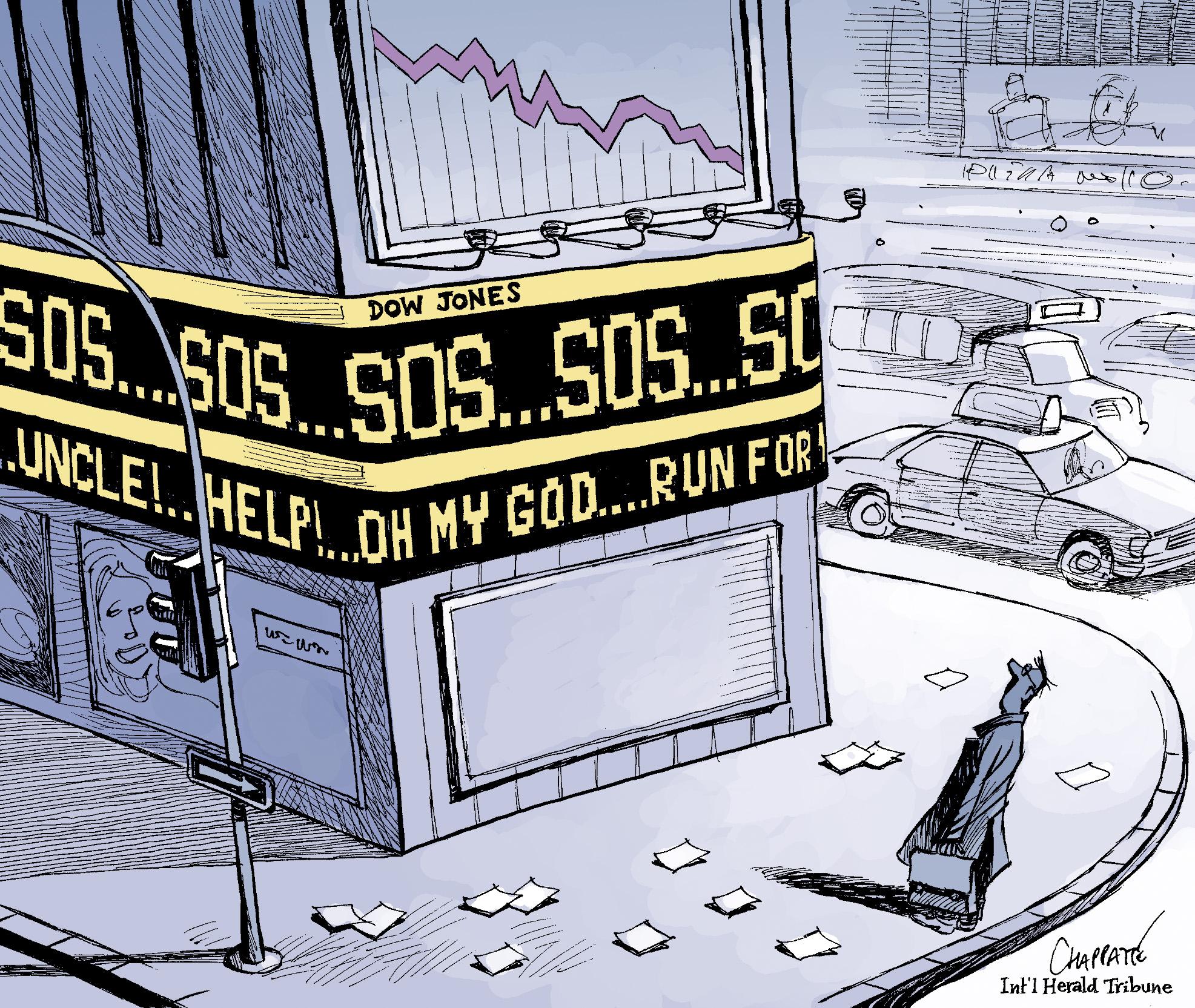 Stock market panic