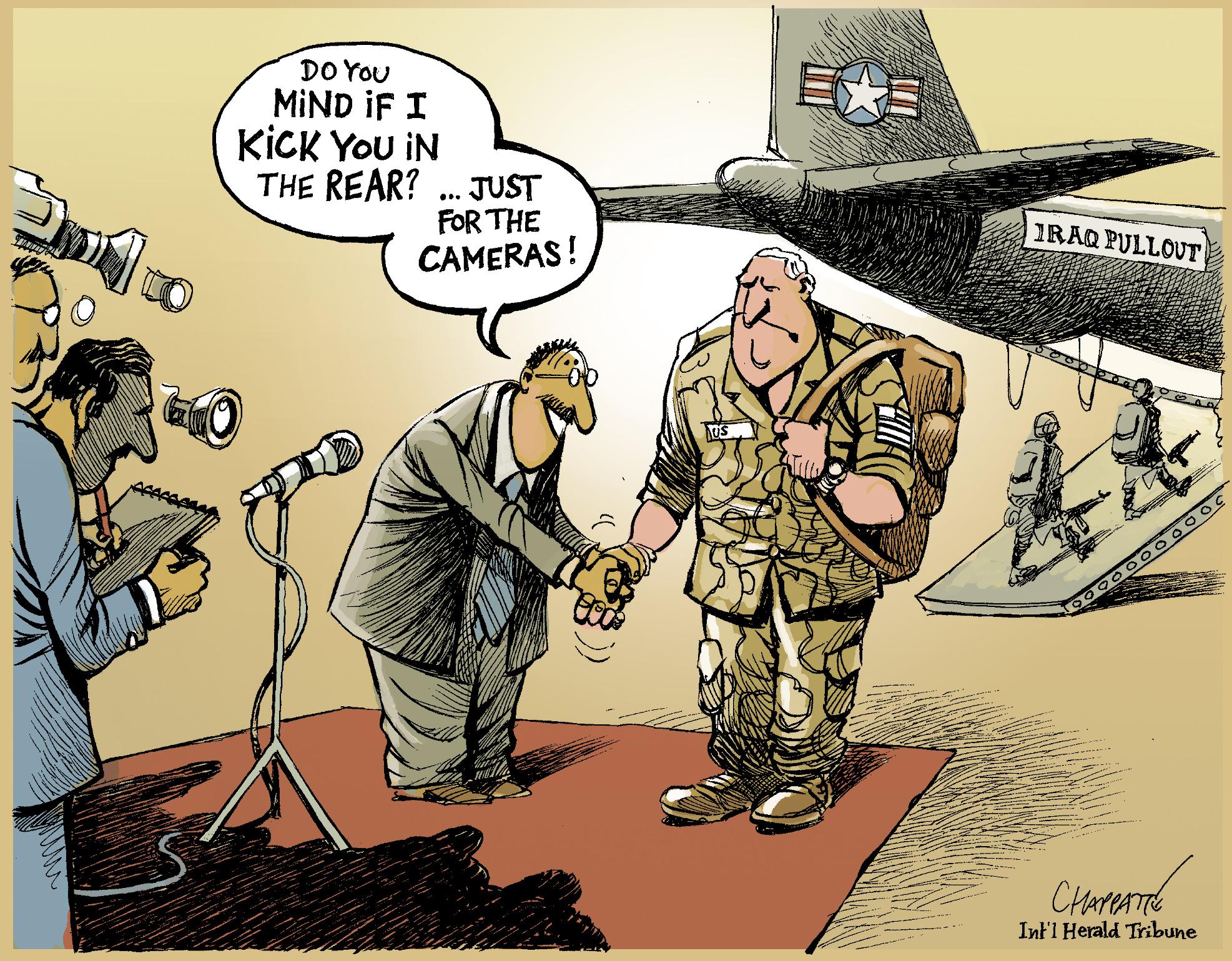 No more Americans in Iraq