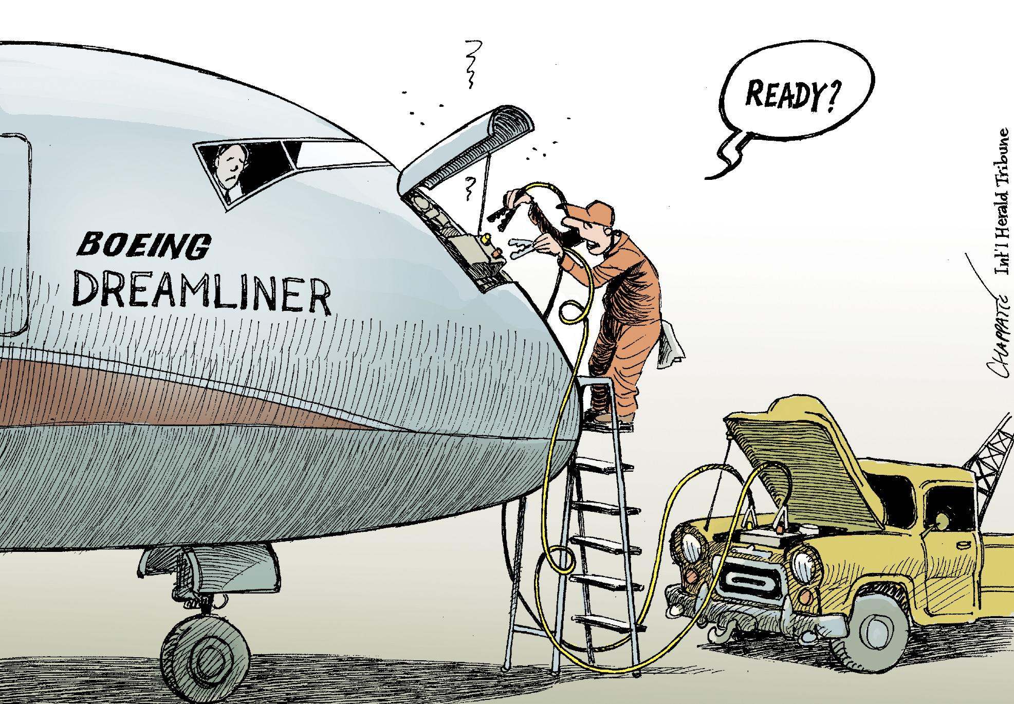 Big trouble with Boeing's Dreamliner