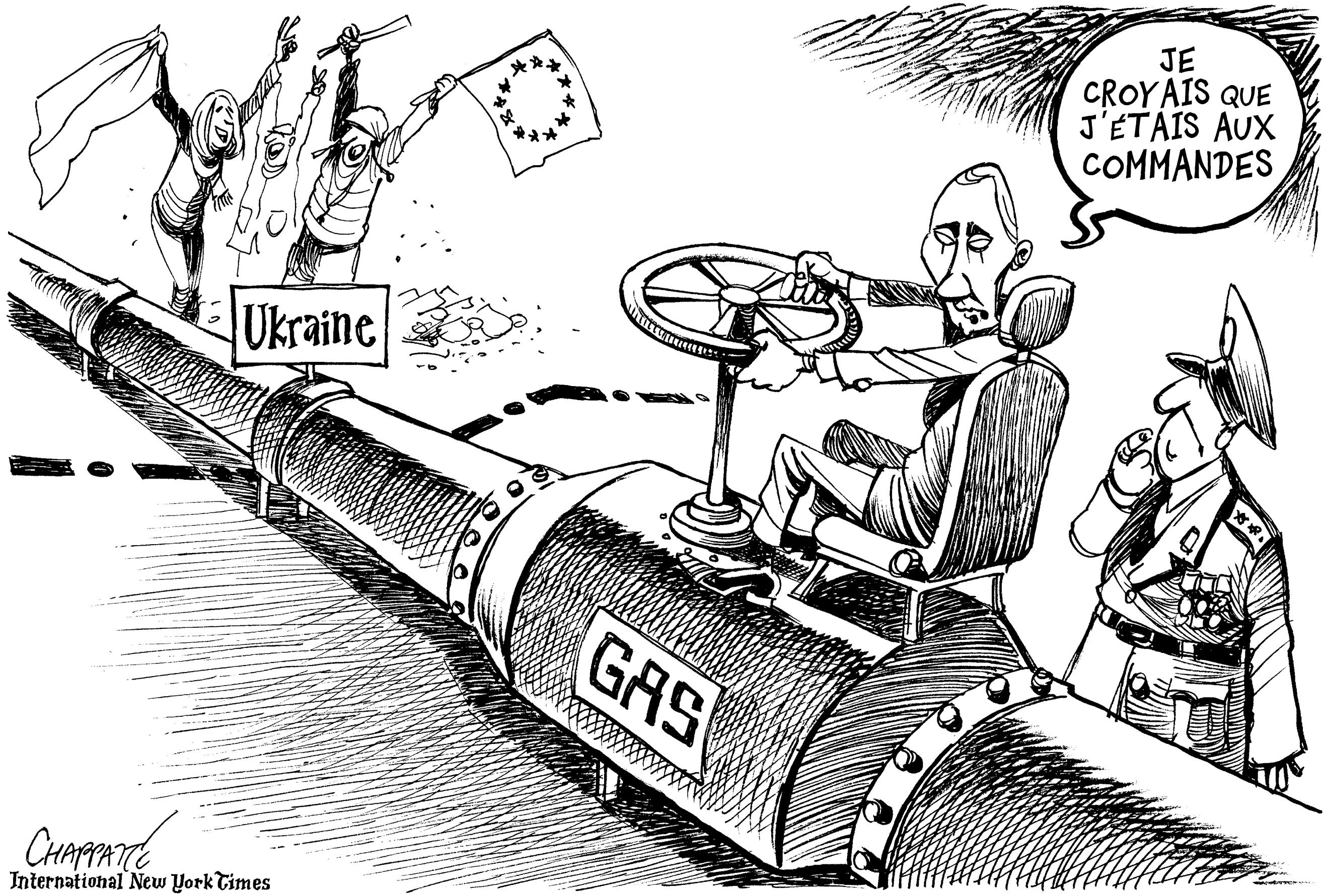 La Russie et l'Ukraine