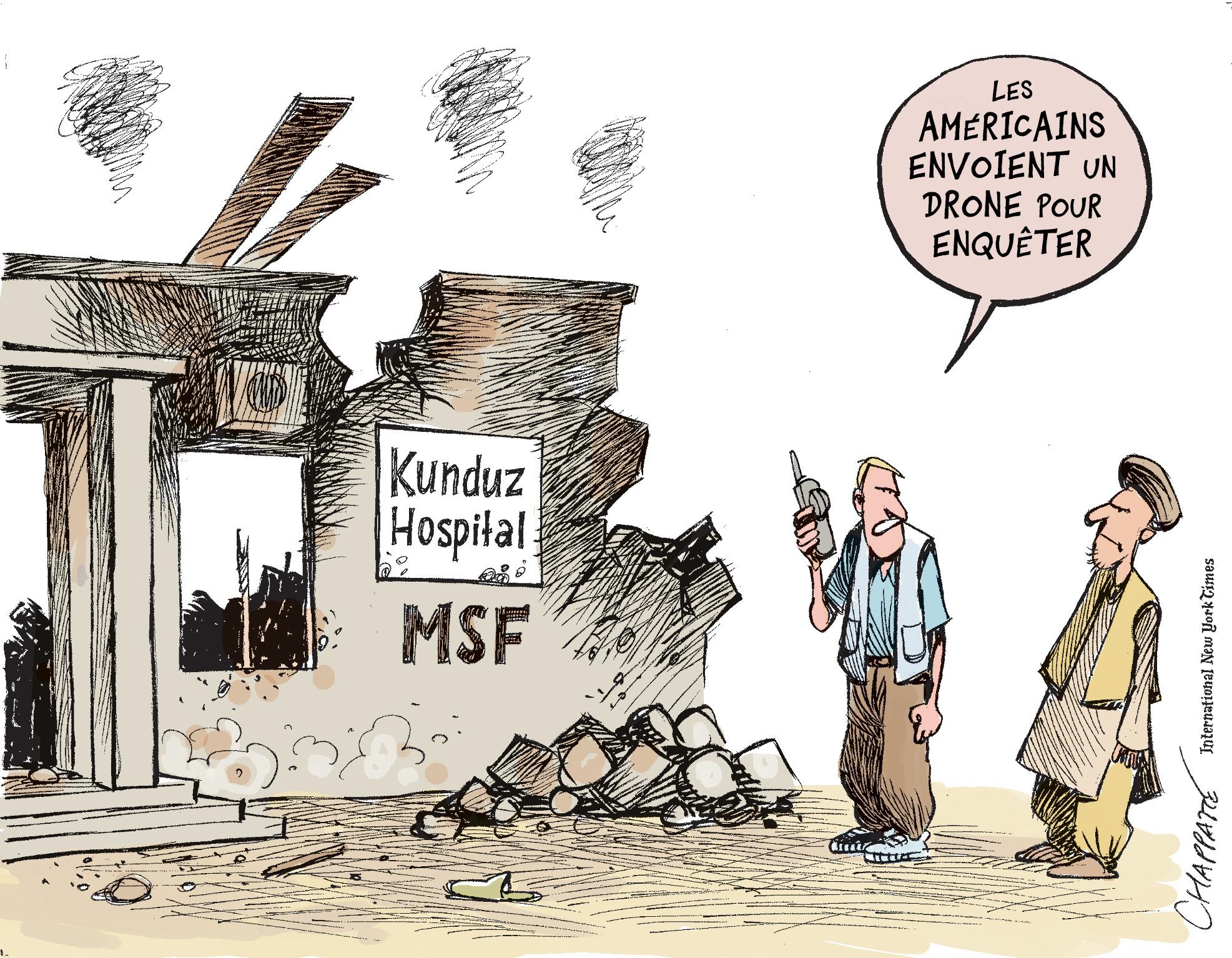 Bombardement de l'hôpital de MSF