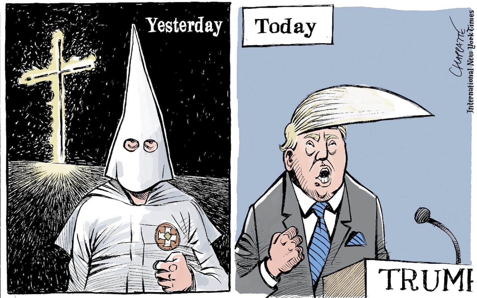 Trump and the Ku Klux Klan