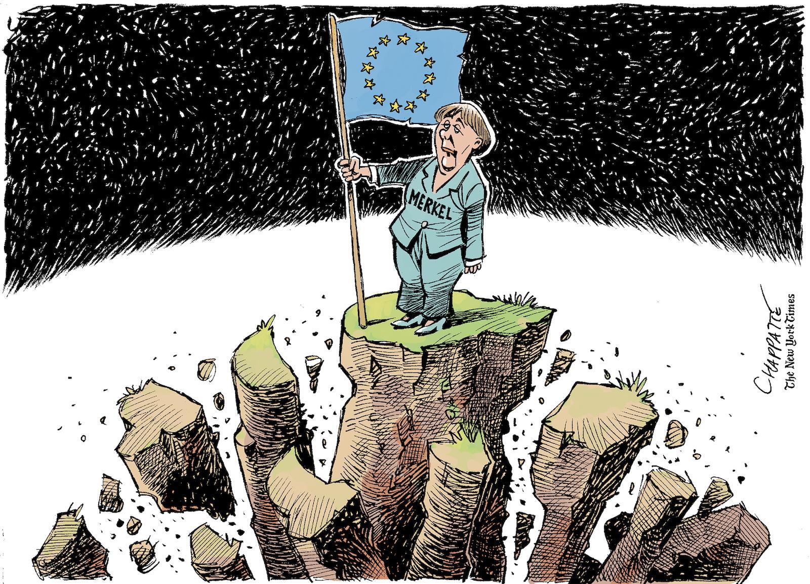 Merkel,the last one standing