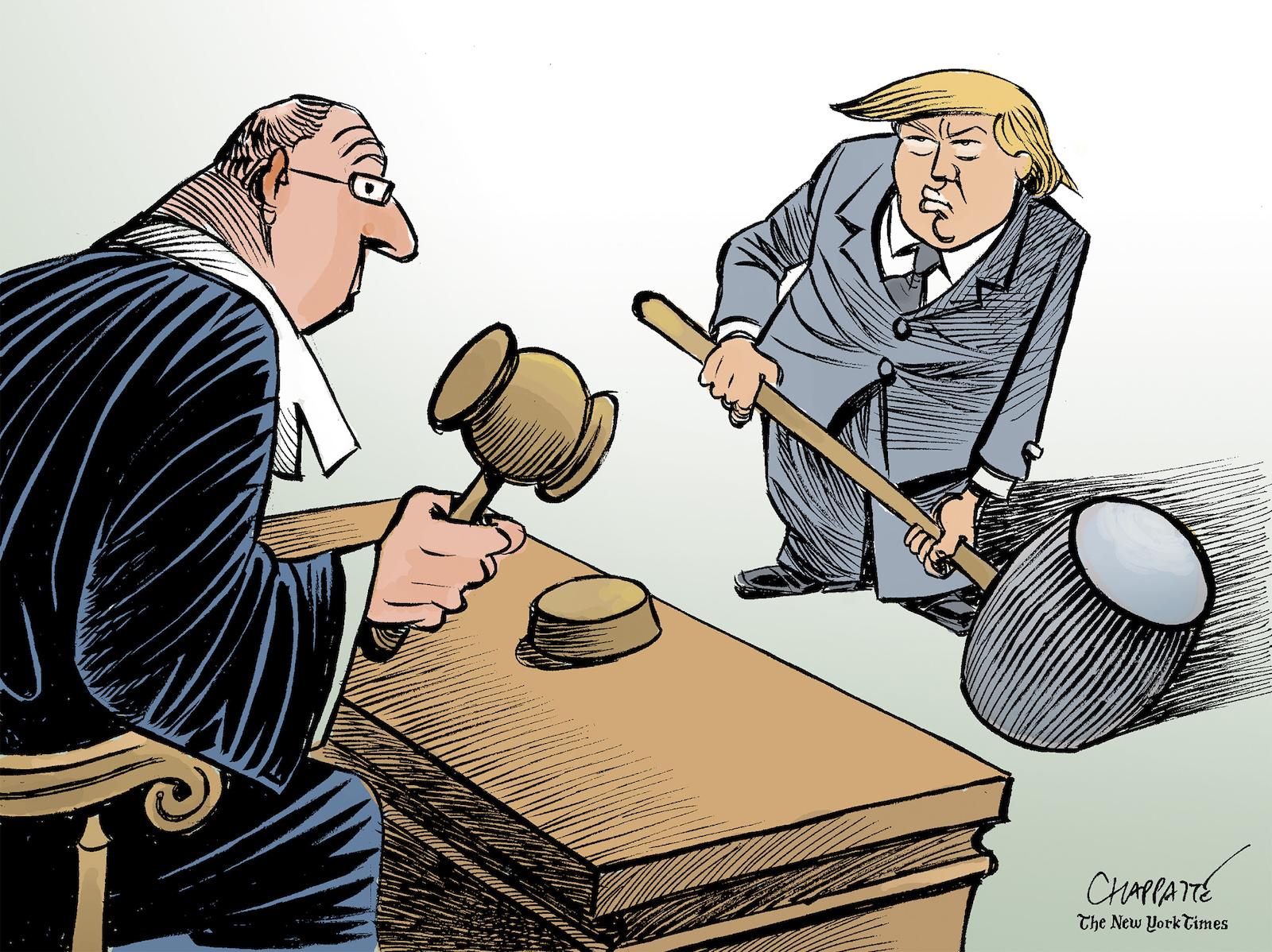 Trump vs the judges