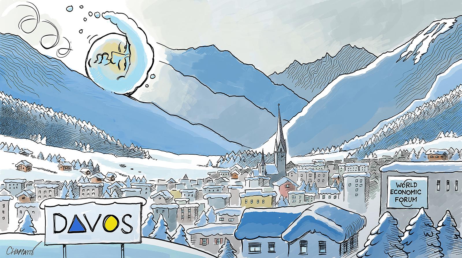 Trump déboule à Davos
