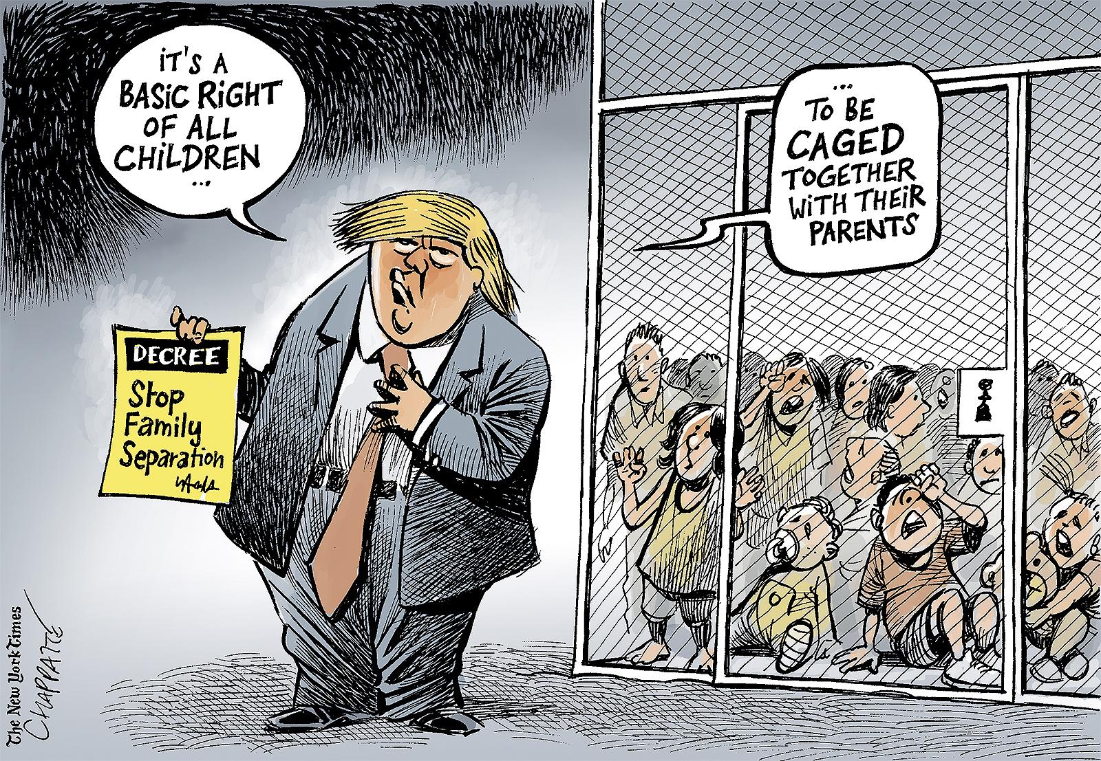 Trump and the migrant children