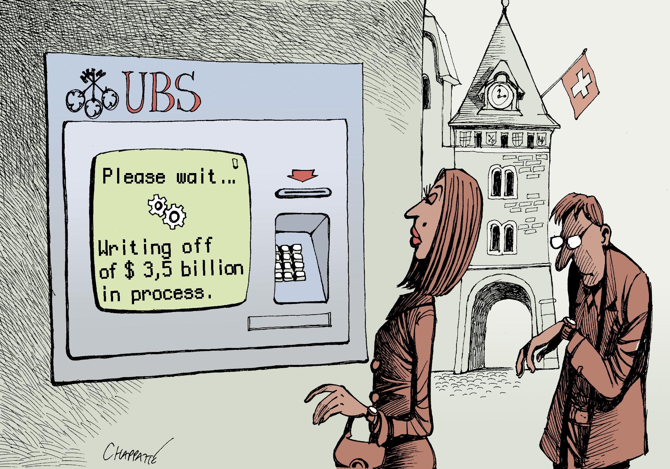 UBS hit by subprime crisis