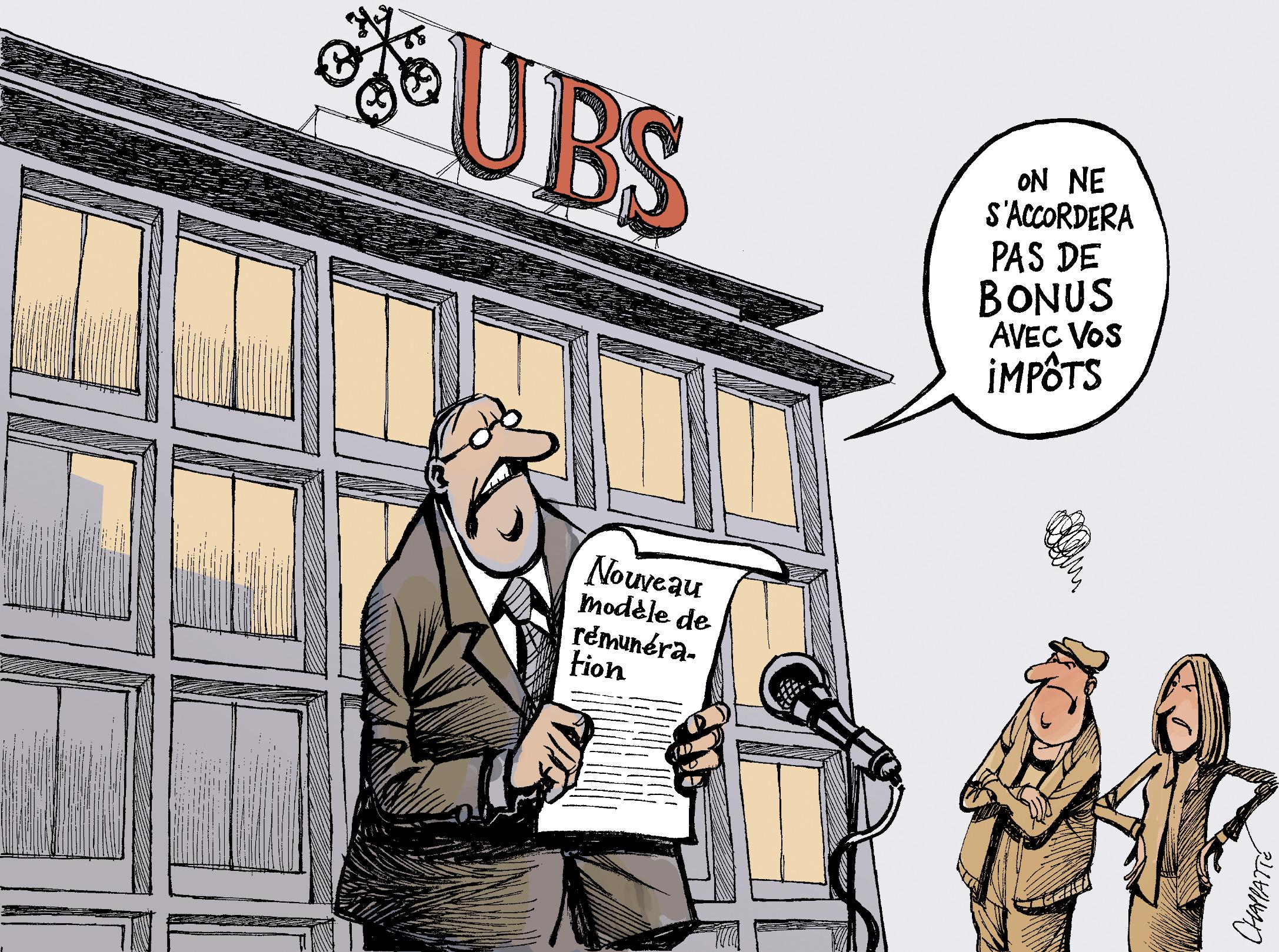 Pas de bonus pour la direction d'UBS