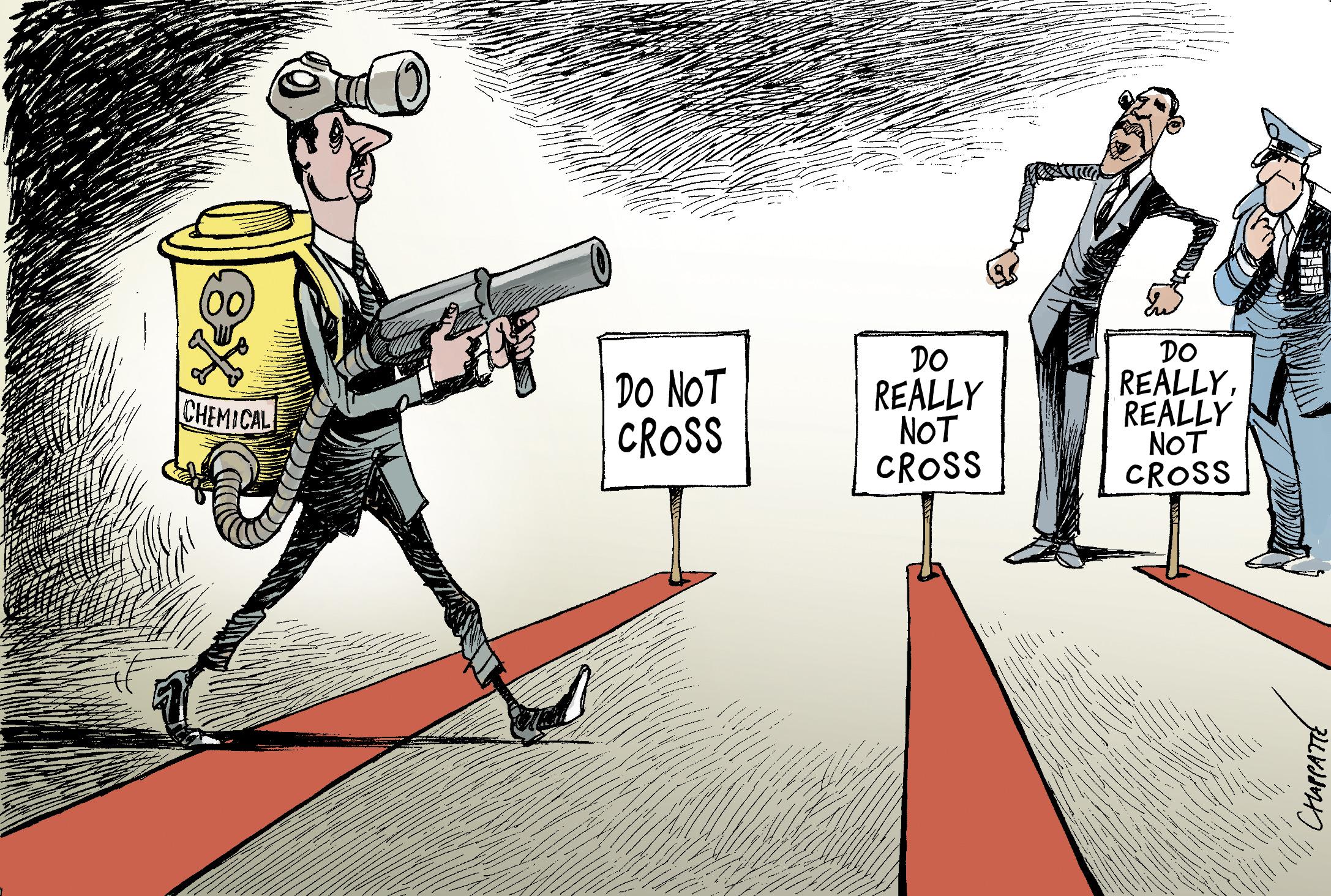 Red lines in Syria