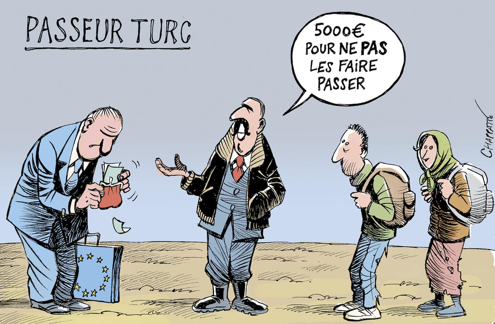 L'Union Européenne,la Turquie et les migrants