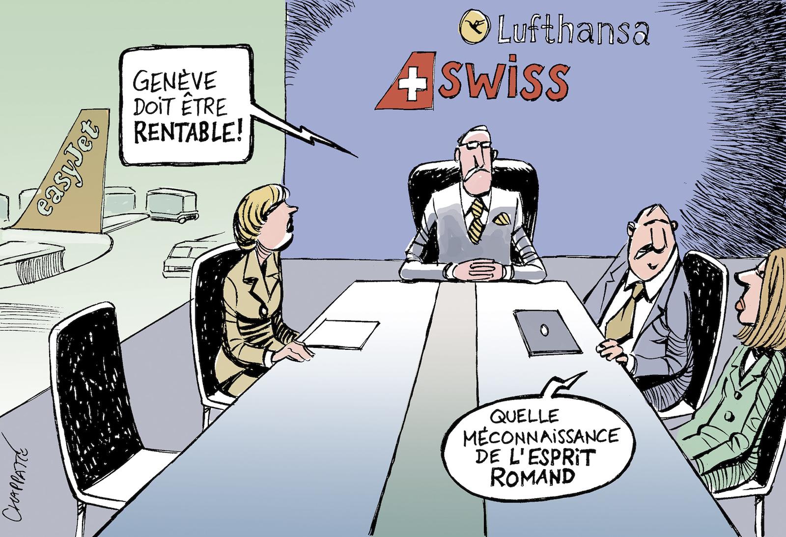 Swiss pourrait quitter Cointrin