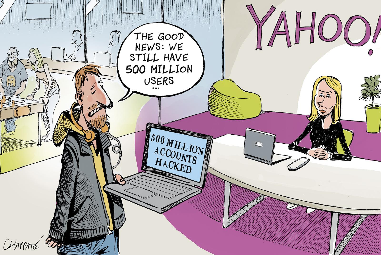 Massive data breach at Yahoo