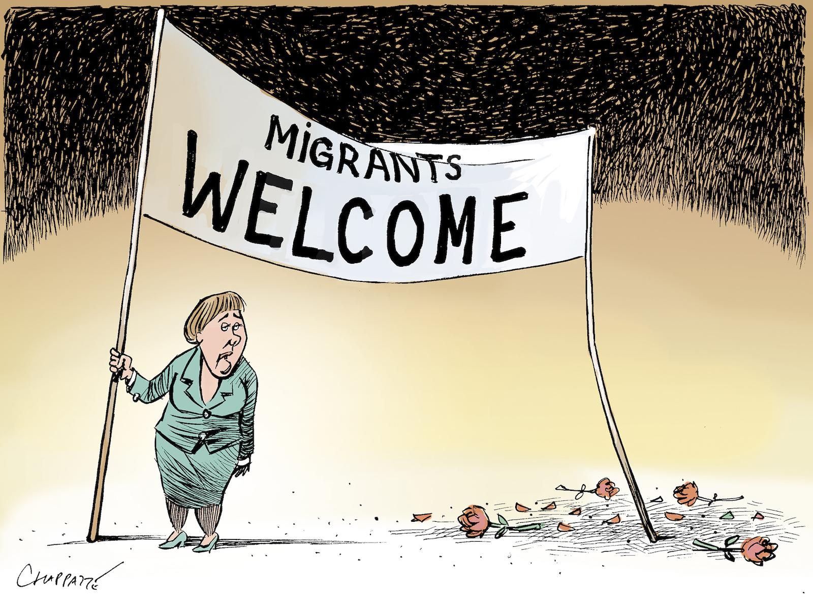 Anti-migrant backlash in Germany