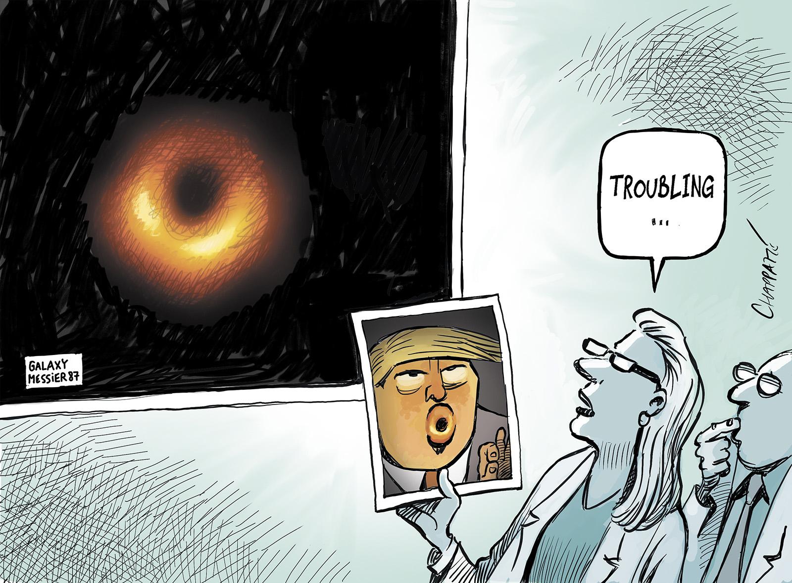First picture of a black hole