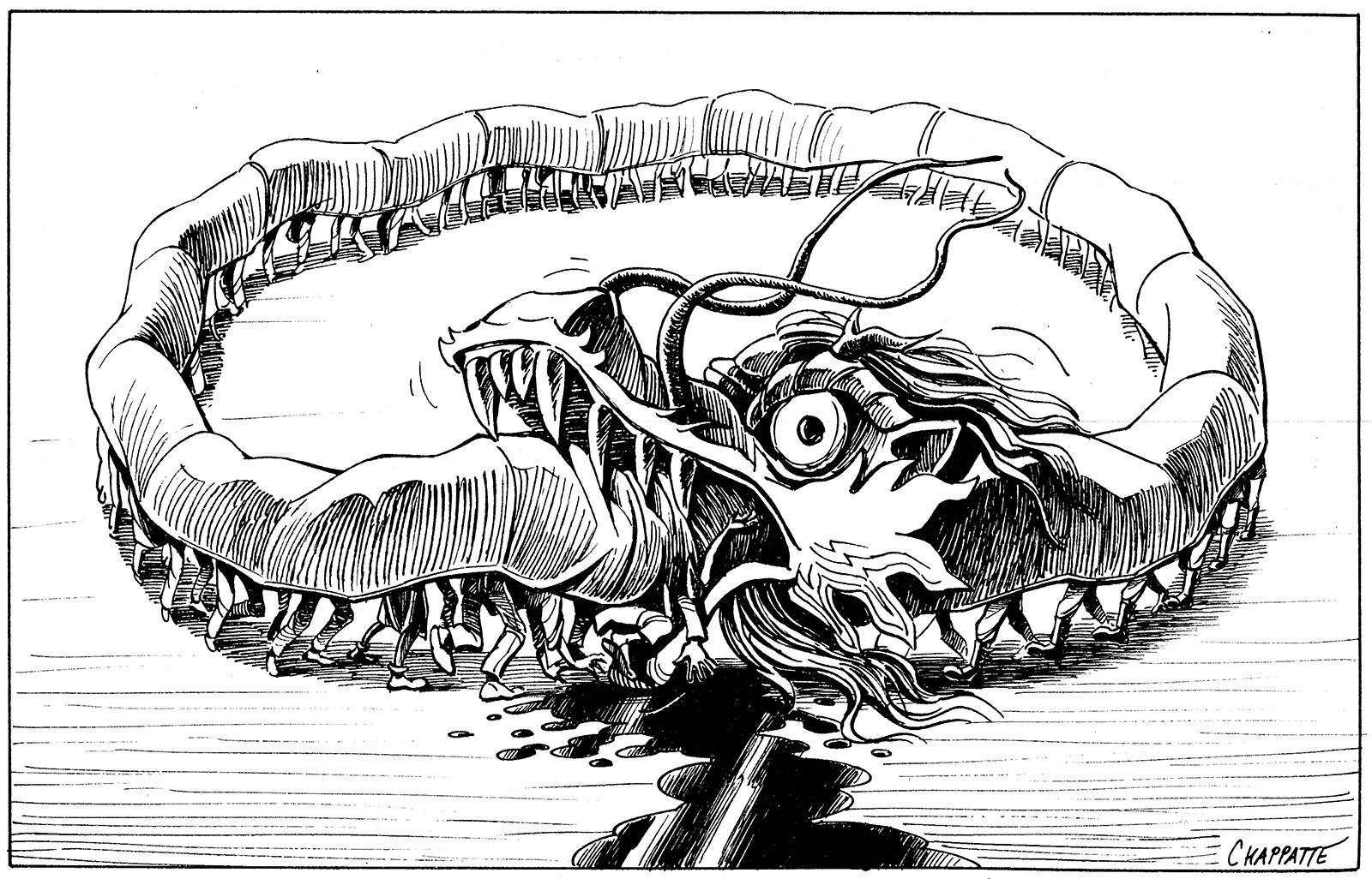 Tiananmen (Cartoon published June 6, 1989)