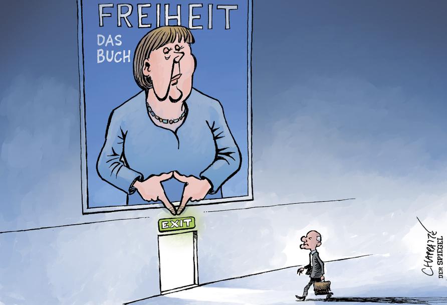 Angela Merkel is back (in bookstores)