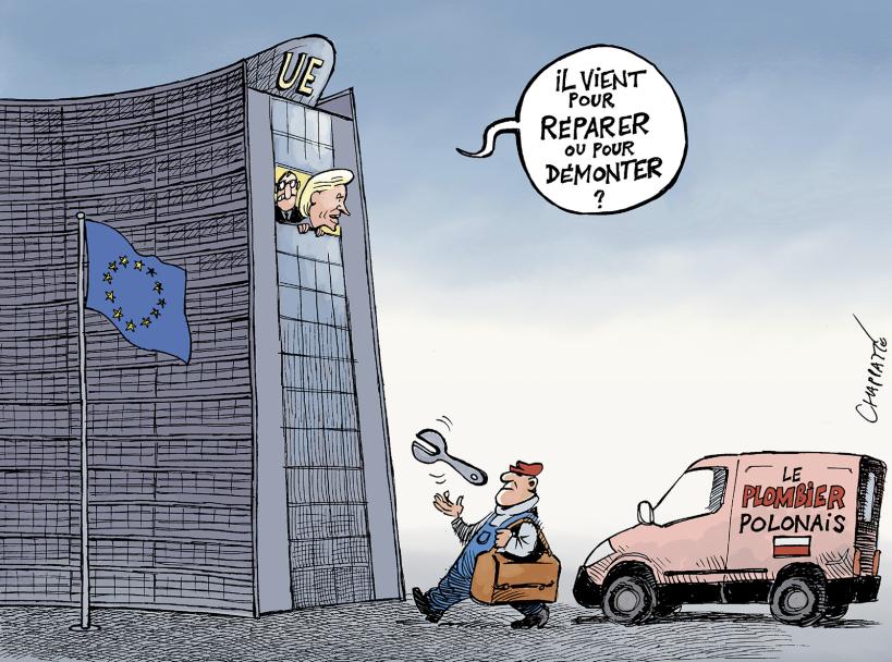 La Pologne entre deux camps