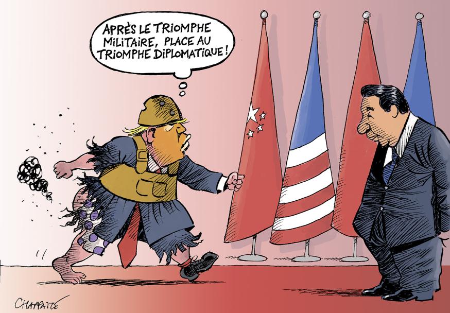 Trump se rend à Pékin