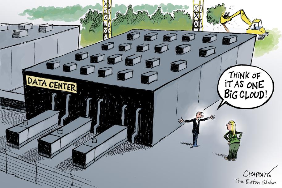 Backlash against data centers