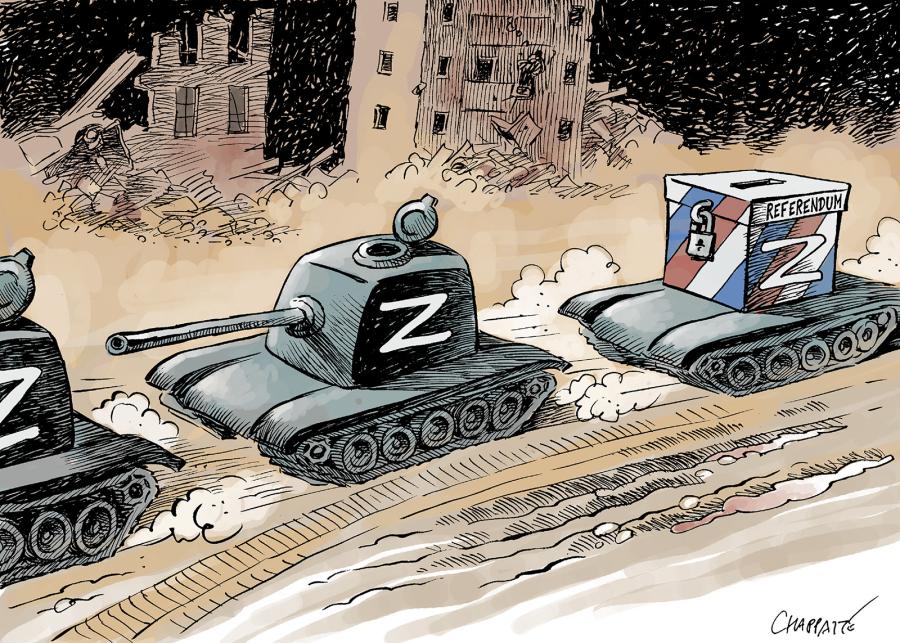 Referendums in occupied territories Referendums in occupied territories